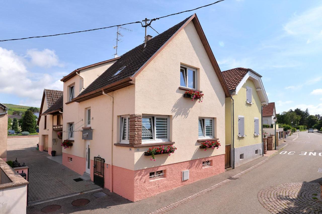 Вилла Au Pied Du Vignoble Марленхайм Экстерьер фото